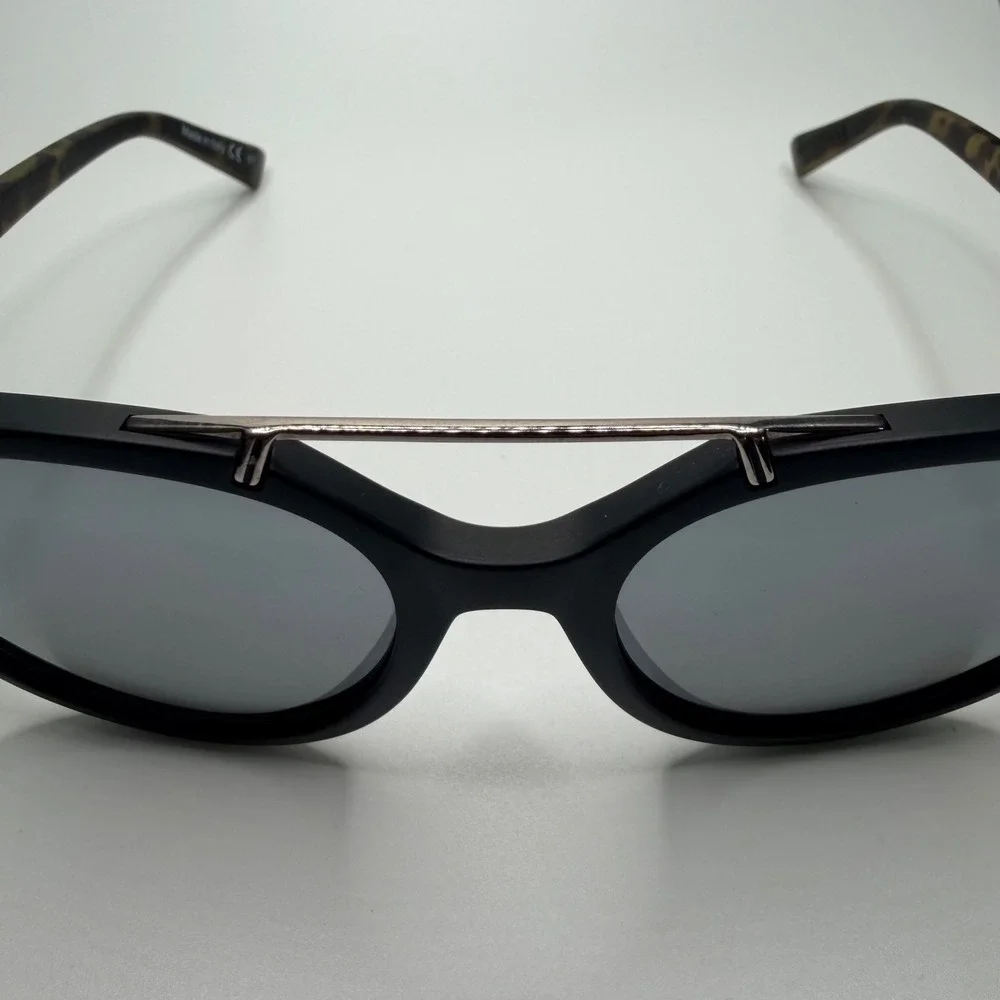 VonZipper Hitsville Sunglasses Camo Tortoise Double Bridge Matte Black Grey Lens